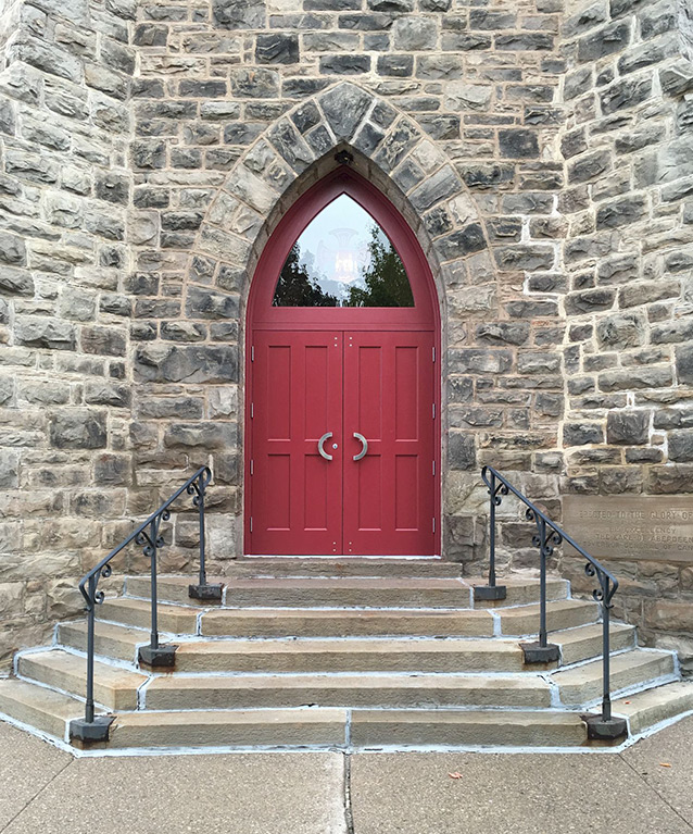 Custom architectural millwork panel handcrafted by Amberwood Doors